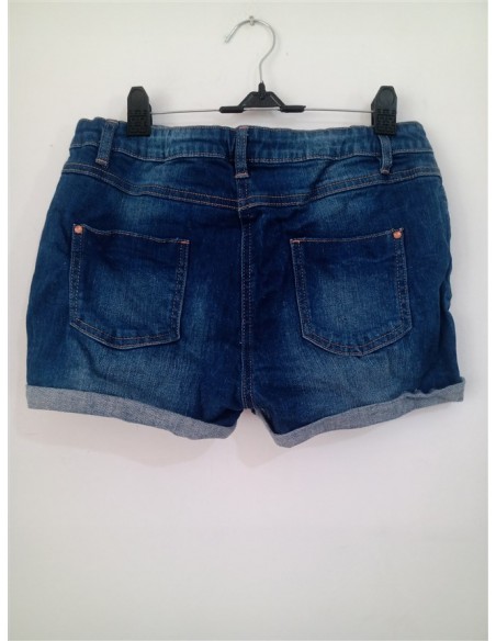 Pantaloni scurti de jeans cu tiv intors George