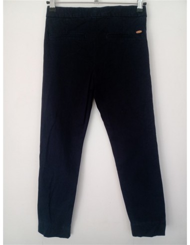 Pantaloni negri slim cu buzunare laterale Zara
