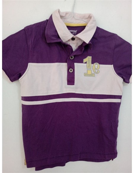 Tricou in doua culori cu guler Orchestra
