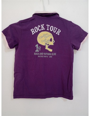 Tricou in doua culori cu guler Orchestra