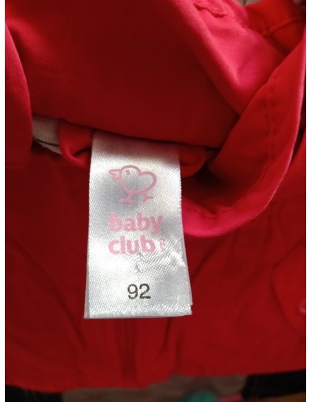 Jacheta creata in talie cu buzunare si gluga Baby Club