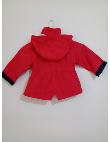 Jacheta creata in talie cu buzunare si gluga Baby Club