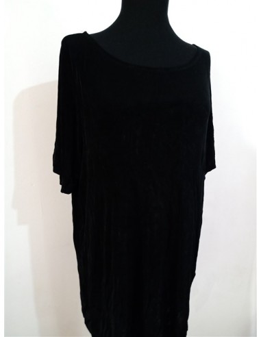 Rochie neagra cu  maneci trei sferturi BB
