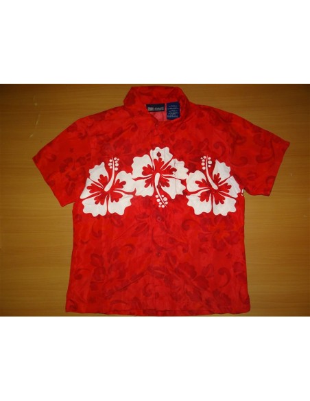 Camasuta rosie cu imprimeu floral Faded Glory