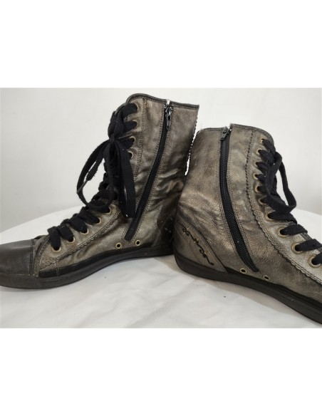 Ghete dama argintii Geox