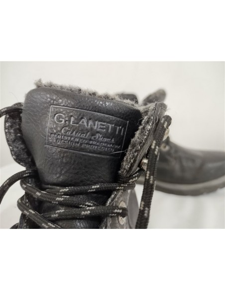 Ghete negre imblanite barbat G.Lanetti