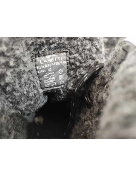Ghete negre imblanite barbat G.Lanetti