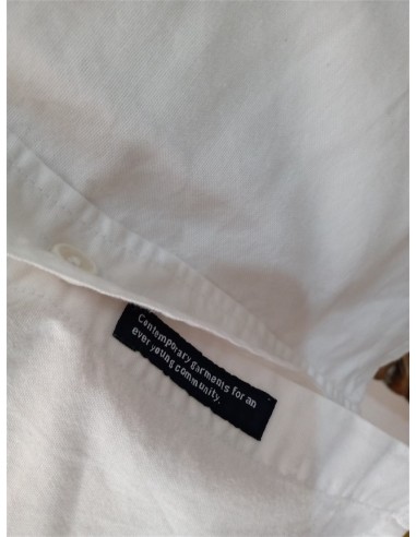 Camasa alba cu maneca lunga PULL BEAR