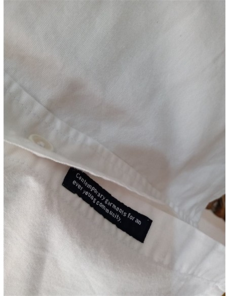 Camasa alba cu maneca lunga PULL BEAR