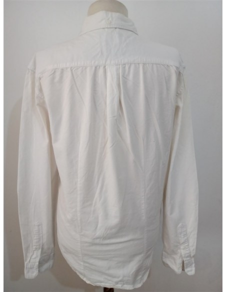 Camasa alba cu maneca lunga PULL BEAR