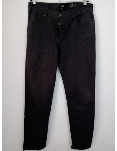 Jeans negri cu nasturi HM