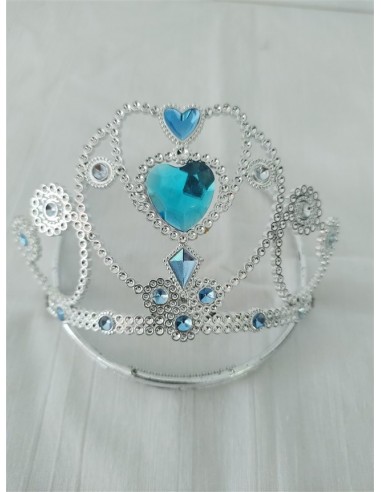 Tiara printesa culoare albastra