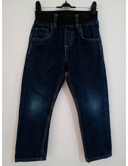 Blugi NARROW regular cu betelie elastica