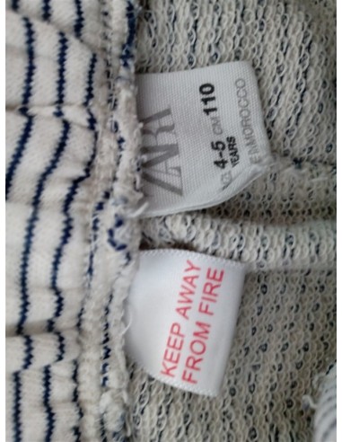 Pantaloni de trening Zara in dungi
