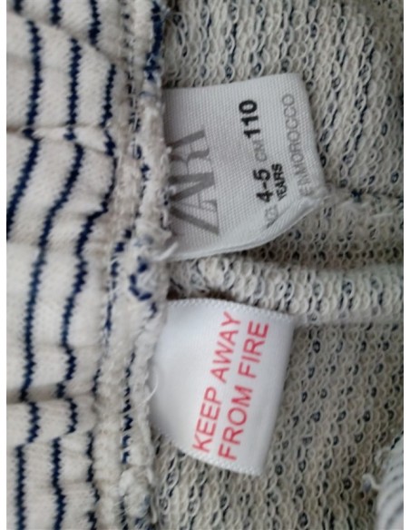 Pantaloni de trening Zara in dungi