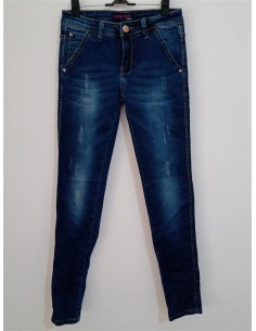 Blugi skinny cu talie joasa
