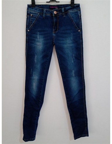 Blugi skinny cu talie joasa