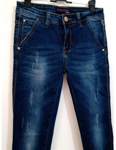 Blugi skinny cu talie joasa 2