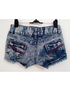 Pantaloni scurti tip jeans 2