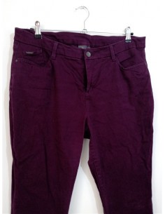 Pantaloni mov aspect jeans Yessica 2