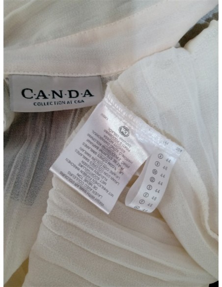 Camasa Canda aspect broderie florala