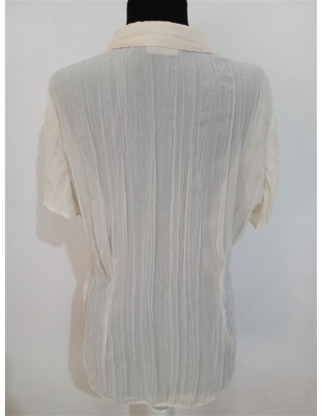 Camasa Canda aspect broderie florala
