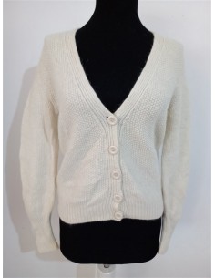 Pulover tricotat cu inchidere nasturi Glow