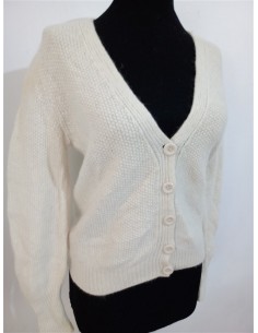 Pulover tricotat cu inchidere nasturi Glow 2