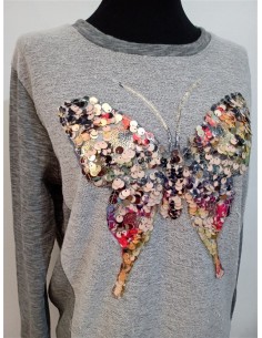 Bluza sport cu paiete Zarra Gembos 2
