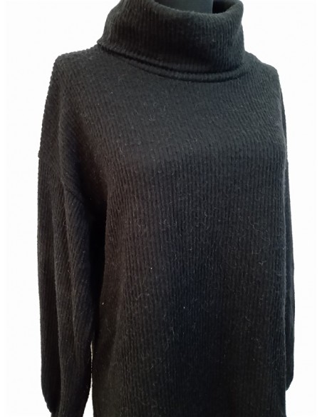 Helanca nagra tricot Stradivarius