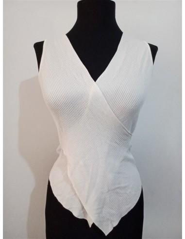 Top alb elegant Intrama