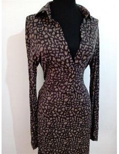 Rochie animal print Classic Elegance 2
