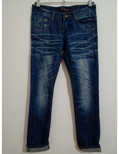 Blugi cu imprimeu pe buzunar DCSN Jeans