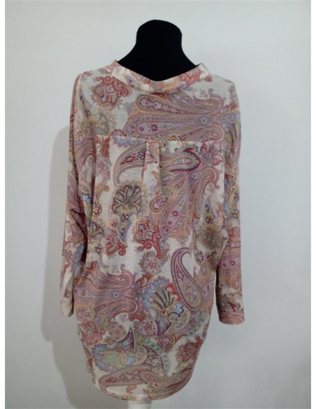 Camasa eleganta Wallis imprimeu multicolor