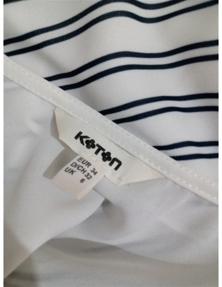 Bluza aspect camasa Koton in dungi
