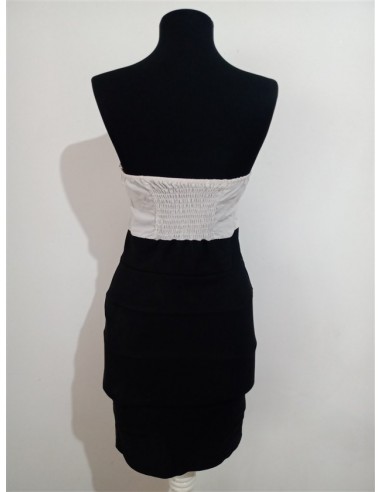 Rochie pe corp in doua culori