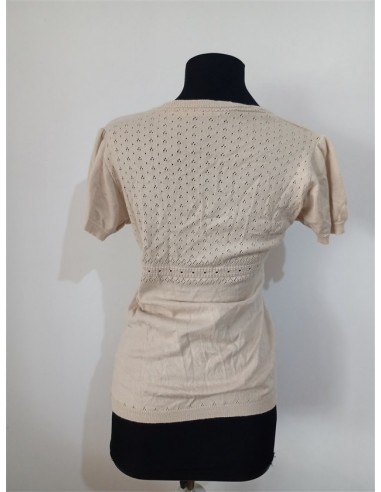 Cardigan cu maneca scurta si decolteu