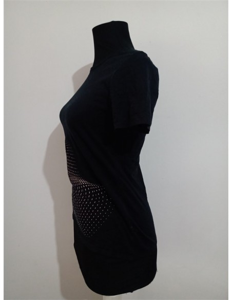Bluza neagra cu imprimeu grafic