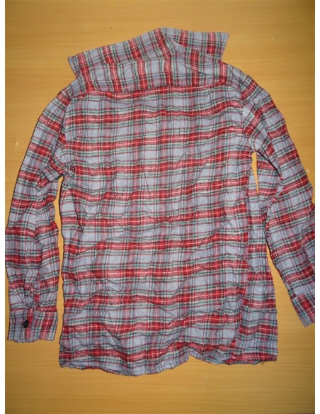 Camasa de primavara in patratele Laleaua Neagra