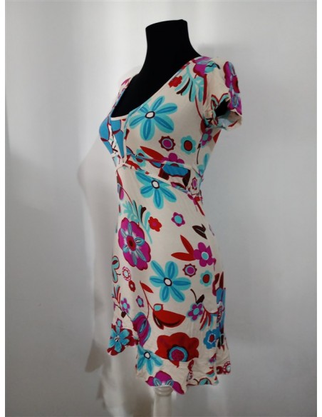 Rochie mulata pe corp cu imprimeu floral