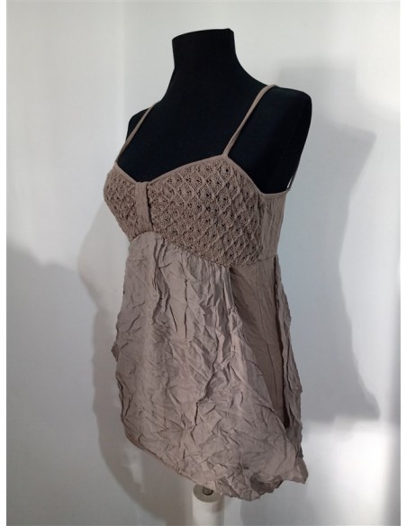 Maieu elegant din bumbac aspect broderie