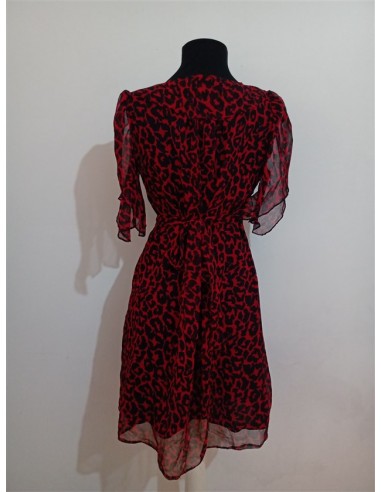 Rochie eleganta imprimeu animal print