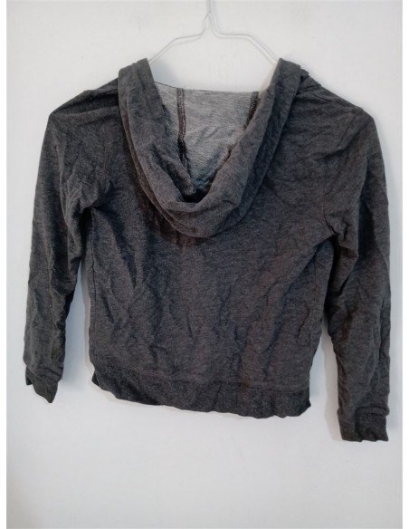 Bluza sport gri cu gluga In Extenso