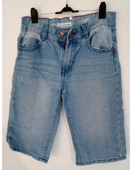 Pantaloni trei sferturi denim In Extenso