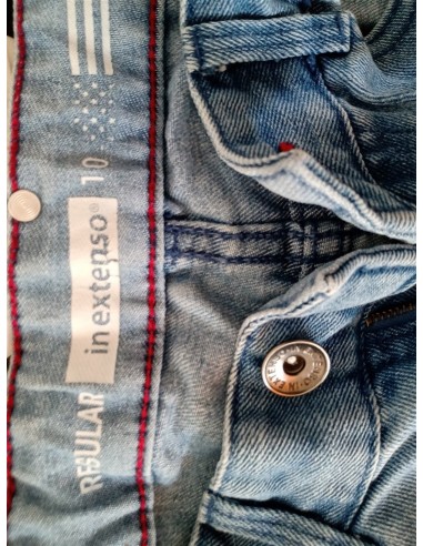 Pantaloni trei sferturi denim In Extenso
