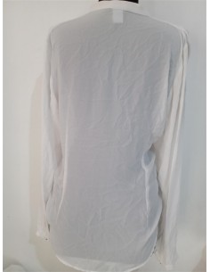 Bluza alba eleganta H&M 2