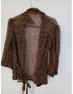 Camasa lejera Yessica imprimeu leopard 2