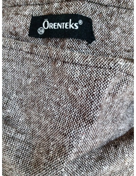 Fusta Orenteks cu broderie si dantela