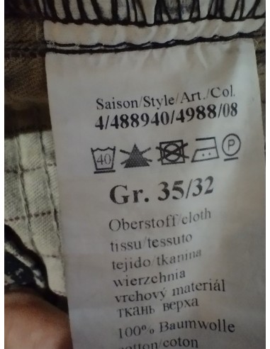 Pantaloni tip jeans cu aspect prespalat