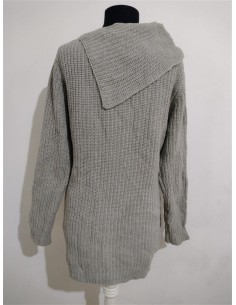 Pulover dama cu guler si buzunare 2